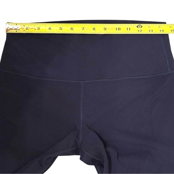 Lululemon Athletica Navy Align Cropped 23” Yoga Leggings Size 12 - Picture 9 of 10